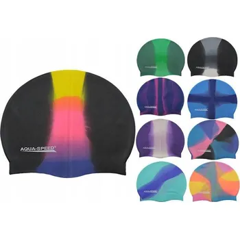Aqua Speed Plavecká čepice Bunt Pink/Violet/Yellow