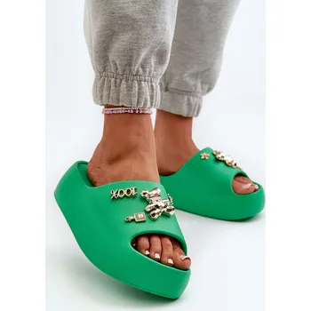 Dámské pantofle Pantofle model 198423 Step in style zelený 36/37