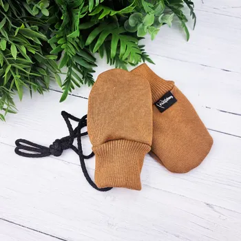Rukavice Kulišárny Bezpalcové WARM rukavice KARAMEL Věk v měsících: 12-24 měsíců