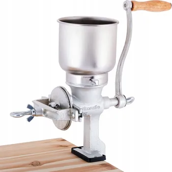 Kuchyňský mlýnek Ruční mlýnek Kamille, kovový, šedý