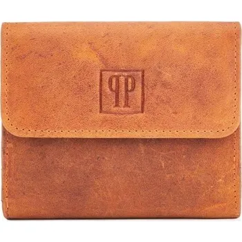 Peněženka Paolo Peruzzi kožená peněženka oranžová - dámská