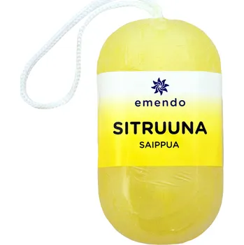 Mýdlo Emendo přírodní mýdlo s provázkem citronové 180 g