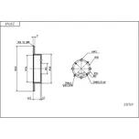 Brzdový kotouč HART 231 769