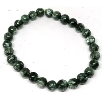 Šperk Serafinit, luxusní náramek v AA kvalitě, 6 - 7 mm