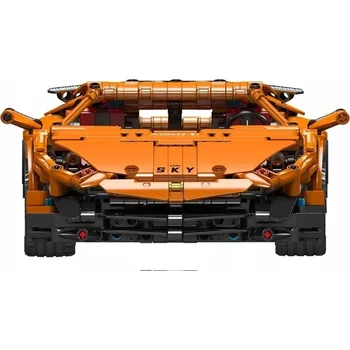 ostatní stavebnice Sada Technické Stavebnice RC Ovládané Dálkovým Ovladačem Auto Sportovní Vozidlo 1620 dílů