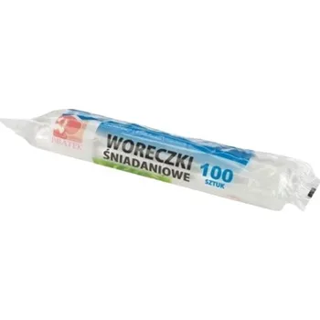 Sáček na potraviny BRATEK mikrotenové sáčky 100 ks, 17 × 24 cm