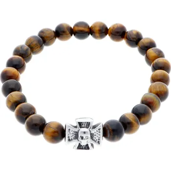 Náramek Ewena Náramek maltézky skull + dárkové balení