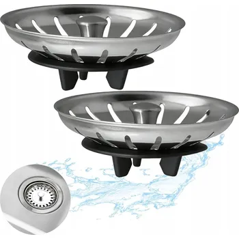 sítko a zátka do dřezu 2 KS Zátka sítko košíček do dřezu TEKA IKEA FRANKE