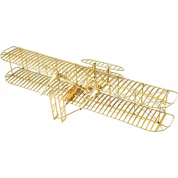 RC model letadla DW Hobby 1:24 Wright Flyer-I - dřevěný model