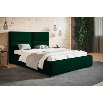 Postel Čalouněná postel BED 3 200x200 zelená