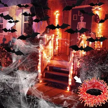 Party dekorace Halloweenská dekorace Fevverfy 40pcs