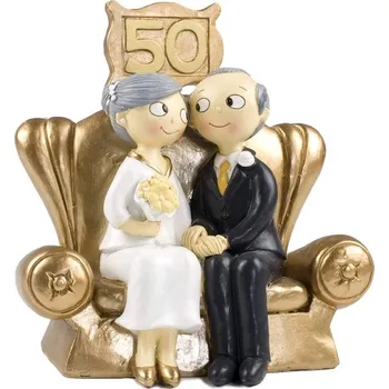Figurky na dort Mopec k výročí svatby