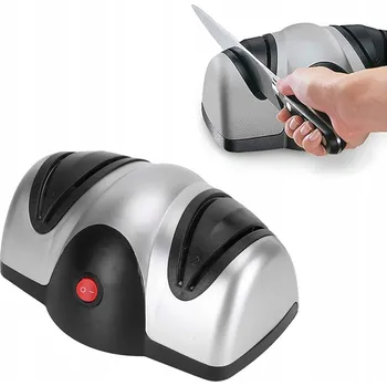 ELEKTRICKÝ BROUSEK NA NOŽE OSTŘIČ NOŽŮ KUCHYŇSKÝCH NŮŽEK 2 FUNKCE