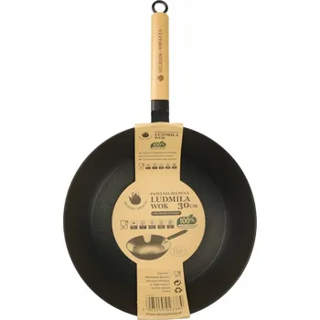 Pánev Pánev Silesia Emalia Ludmiła 30 cm šedá s nepřilnavým povrchem