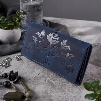 Peněženka Paolo Peruzzi peněženka z pravé kůže vícebarevná - dámská