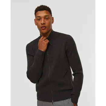 Pánská móda Vlněný Pánský Svetr Bogner Dexter-1 88822761-grey21