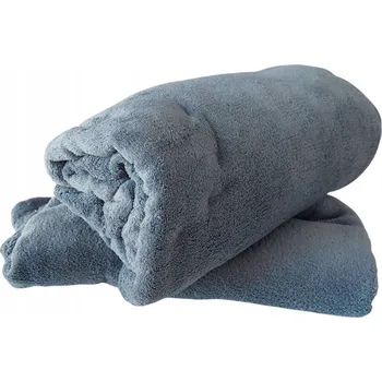 Přehoz na lůžko Fleecová Deka Flanelová deka Přehoz Měkká na Postel Křeslo Modrá 140x200cm