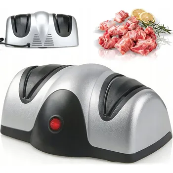 Brousek na nože elektrické pro domácnost a zahradu dvoustupňové