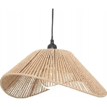 Závěsné boho svítidlo Atmosphera s papírovým stínidlem, patice E27, skandinávský styl, 43 cm