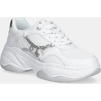 Pánské tenisky Tenisky Guess HARPAA FLPHAR.ELE12.WHITE bílá 00X, EUR 41