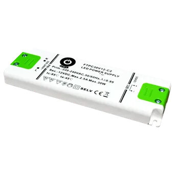 Napájecí zdroj pro osvětlení Zdroj POS FTPC30V12-C2, 12V 2.5A 30W IN-EU