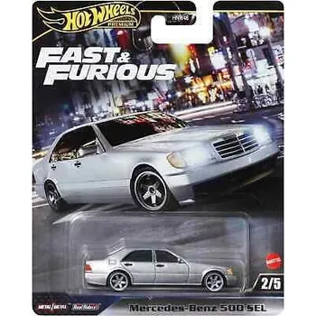 autíčko Mercedes-Benz 500 SEL 1:64 - Hot Wheels Mercedes 500 SEL - model auta