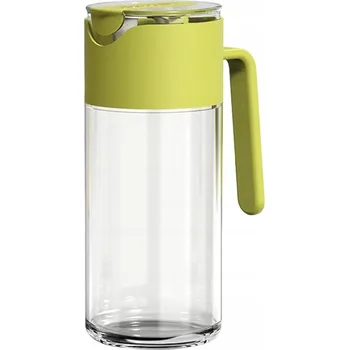Nádoba na olej a ocet Dávkovač na olej z octového oleje 500 ml Skleněný Nekapající Automatický