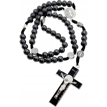 Růženec Růženec svatého Benedikta Hematit 202520