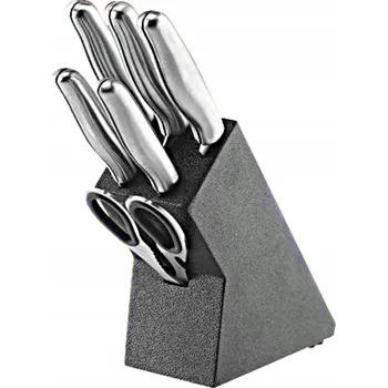 Kuchyňský nůž Sada nožů v bloku Galicja wilson monaco, sada kovaných nůžek 6 a ks