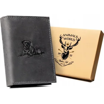 Peněženka Always Wild peněženka pravá nubuková kůže černá - muž