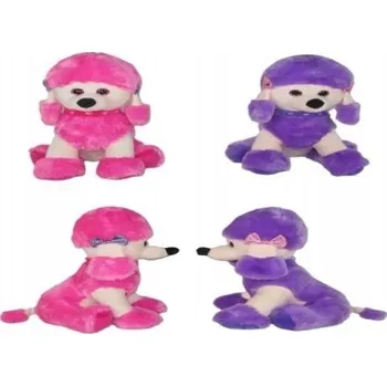 plyšák Plyšová Hračka Pejsek Pudl 2 barvy - 25 cm