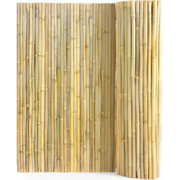 Plot VEVOR Přírodní rolovaný bambusový plot, ekologický bambusový plot pro soukromí 1,2 m V x 2,4 m D x 2,4 cm H., dekorativní bambusová zástěna pro zahradu, dvorek, balkon, terasu, u bazénu