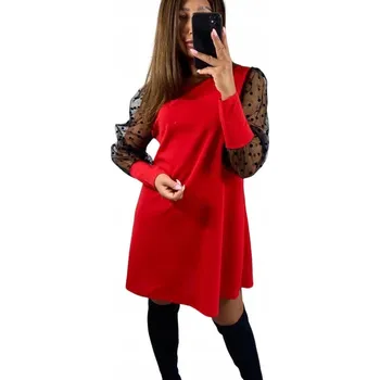 Dámské šaty Koktejlové midi šaty Genesy Glamour, velikost 46