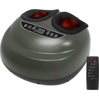 Masážní přístroj ELEKTRICKÝ MASÉR NA NOHY S REHABILITAČNÍM VYHŘÍVÁNÍM SHIATSU + DÁLKOVÉ OVLÁDÁNÍ