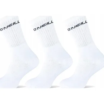 Ponožky O'Neill Stripe, bílé, velikost 39-42