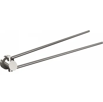 Věšák Věšák s pohyblivým ramenem na kolíčky Andex stříbrný