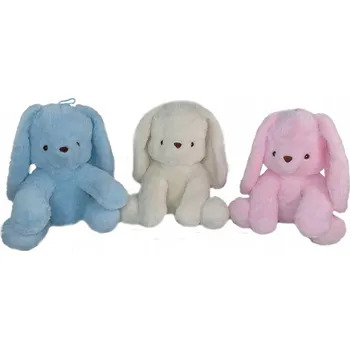 plyšák Plyšový Mazlíček Přítulníček - Králíček mix s dlouhýma ušima 30 cm
