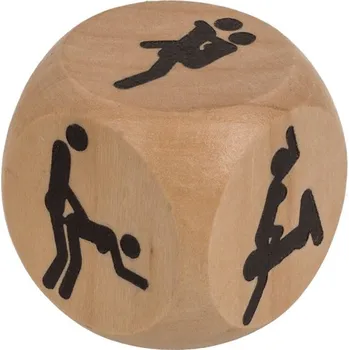 Erotická hra Out of the blue Kamasutra Wooden Dice 3cm