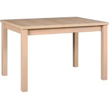 Stůl Melan 120-150 Rozkládací - Black Red White - BRW Světlý dub 120x78 cm