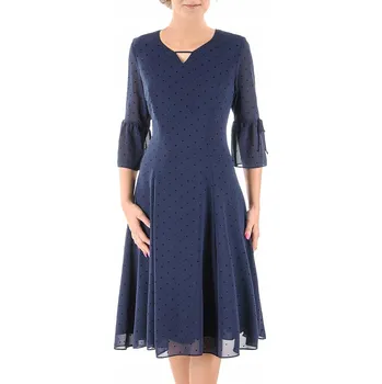 Dámské šaty Šaty Luna modrá 42