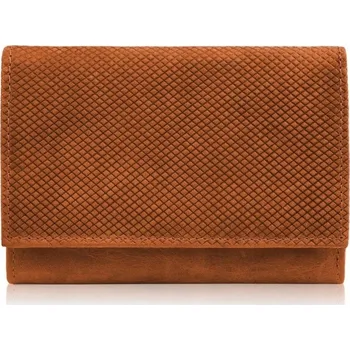 Peněženka Paolo Peruzzi kožená peněženka oranžová - dámská