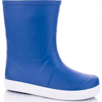 Dívčí holínky HOLÍNKY HOLÍNKY GOKIDS WAVE TMAVĚ MODRÉ, tmavě modré holínky velikost 31