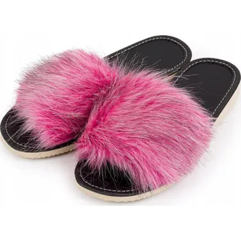 Dámské pantofle Pantofle Pantofle s kožešinou Domácí obuv Pohodlné Velikost 39