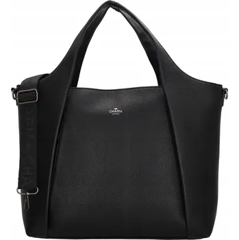 Kabelka Charm London kabelka eko kůže černá