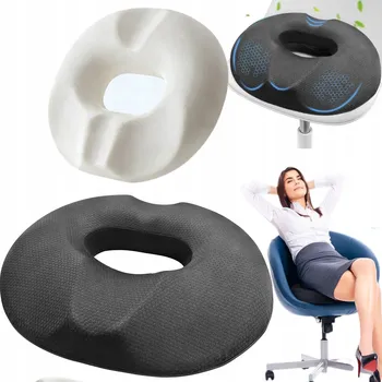 Polštář ORTOPEDICKÝ POLŠTÁŘ PRO SEDĚNÍ PROFILOVANÝ PAMĚŤOVÁ PĚNA NA KŘESLO ŽIDLI