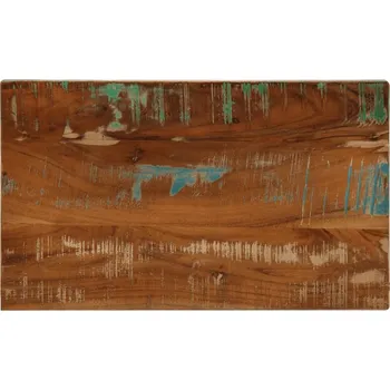 Psací stůl OMAXI Stolní deska 40x20x2,5 cm obdélníková masivní recyklované dřevo 097353