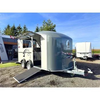 Přívěs pro přepravu koně a skotu Přívěs pro tři koně, obytná vestavba, CHEVAL LIBERTE MAXI 3 LIVING®