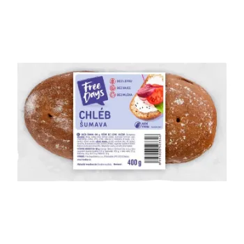 Trvanlivě pečivo Free Days - Chléb Šumava 400g