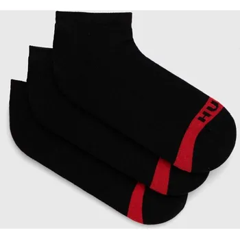 Pánské oblečení Ponožky HUGO 3P LC PLUSH TAPE CC 3-pack 50514916 černá 99X, vel. 43-46