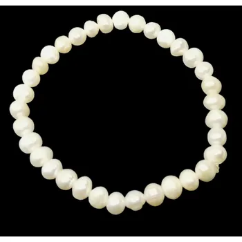 Náramek Jemný perlový náramek, drobné perly